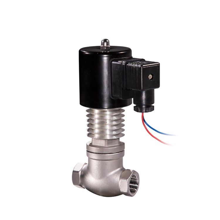 2/2 Stainless Steel Steam Piston Hot Water Solenoid Valve