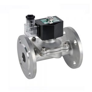 Large Diameter Direct Acting Stainless Steel Flange Type Solenoid Valve