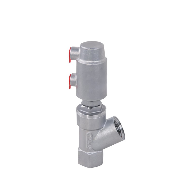 COVNA NPT Thread Y Type Stainless Steel Pneumatic Piston Valve