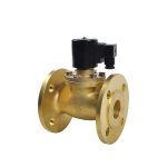 COVNA 24vdc Normally Closed 2/2 Piston Brass Steam Solenoid Valve