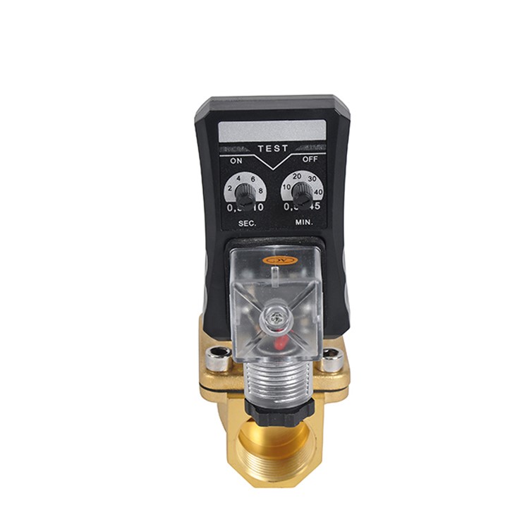 COVNA 2/2 Way 24V DC Brass Timer Controlled Solenoid Valve