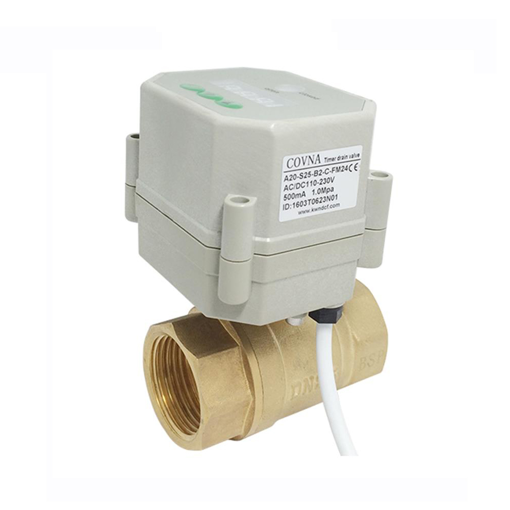 COVNA HK65-H 2 Way Miniature Motorized Ball Valve with timer