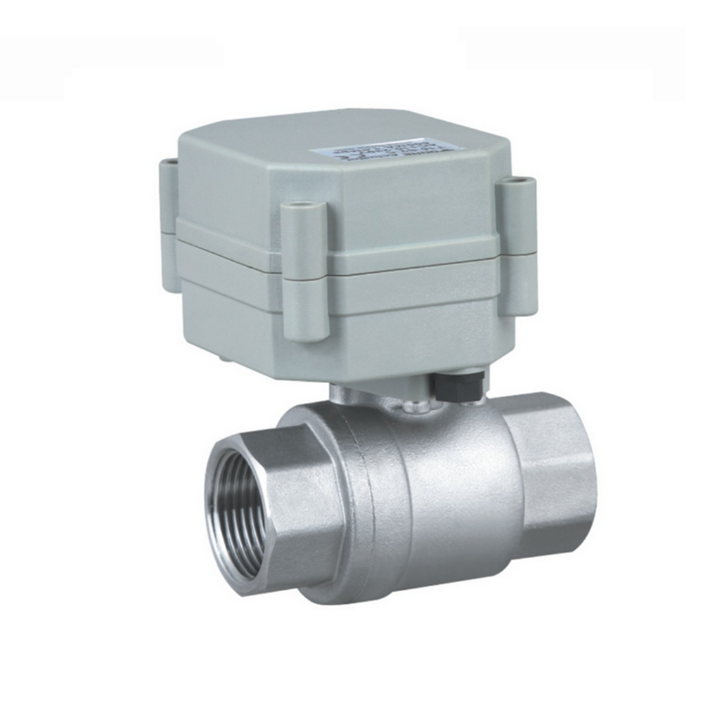 COVNA HK62-S DN15 1/2” Stainless Steel Mini Electric Ball Valve