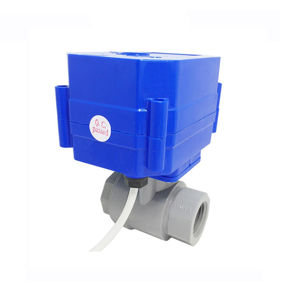 COVNA HK62-P 2 Way 3/4” UPVC Motorized Ball Valve