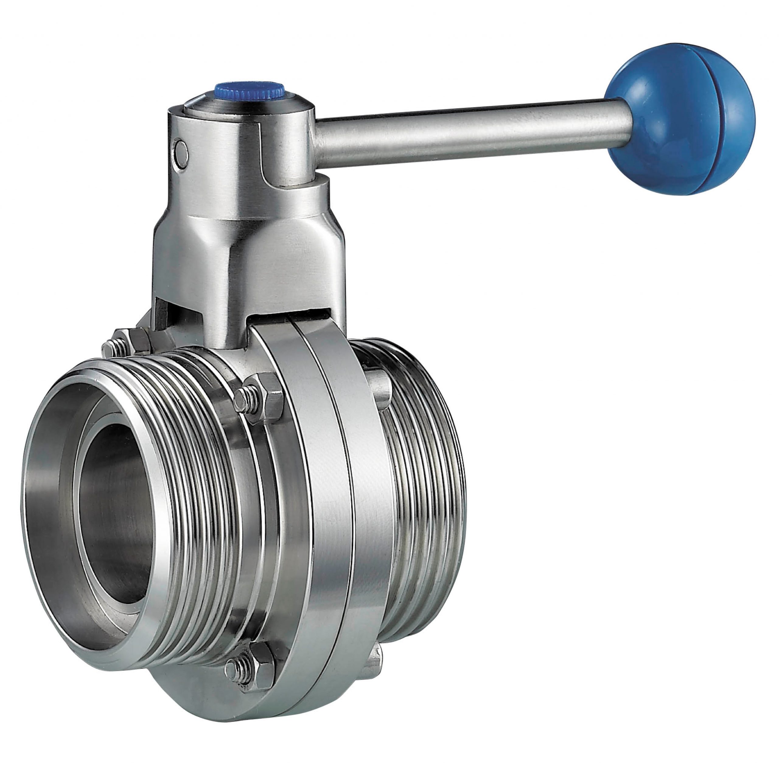 Stainless Steel Tri Clover Sanitary Butterfly Valve