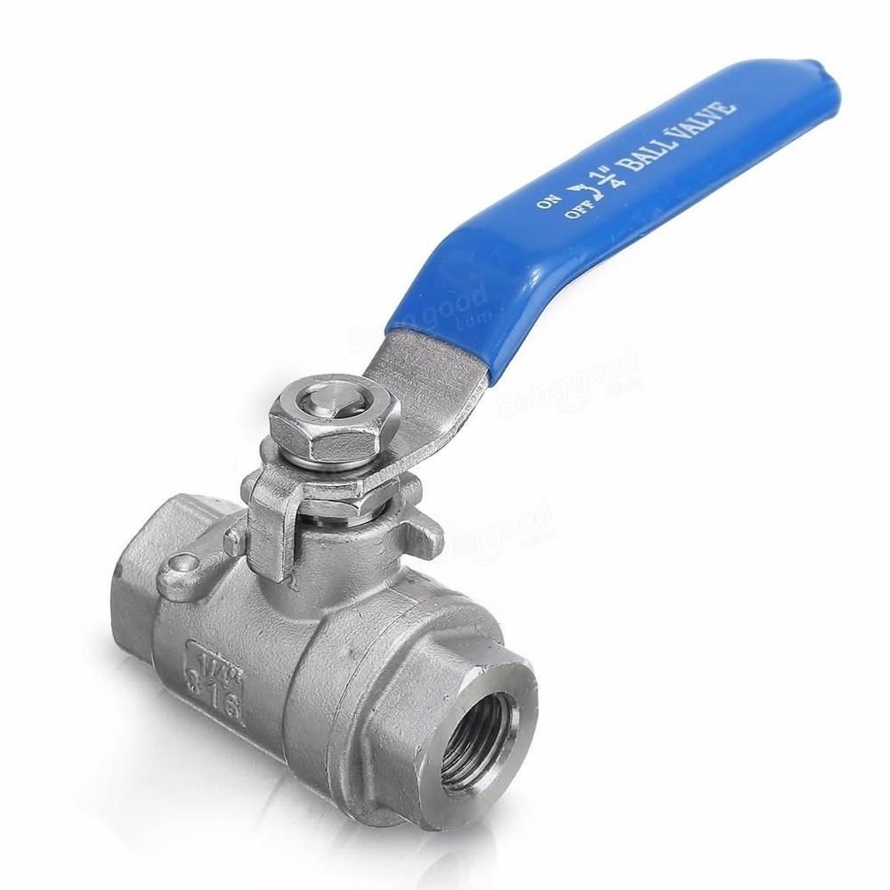 COVNA HK1071B DN25 2 Piece Femal Thread Brass Ball Valve