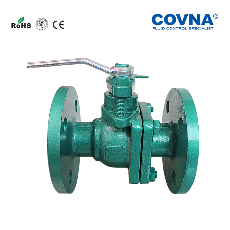 COVNA HKFP Fluorine Lining Flange Ball Valve