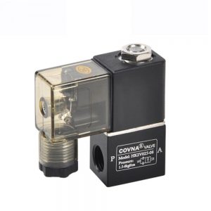 2V025-08 1/4″ NPT 2 Way 2 Position 12V Pneumatic Solenoid Valve