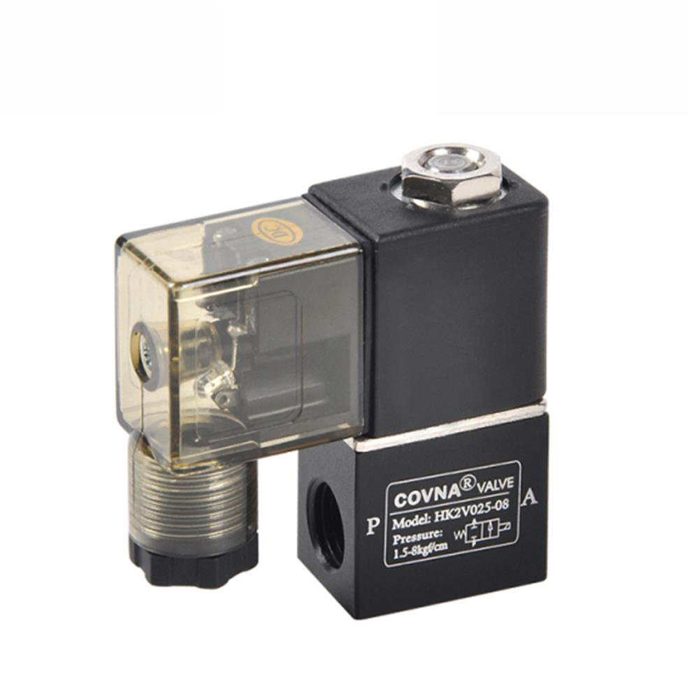 2V025-08 1/4″ NPT 2 Way 2 Position 12V Pneumatic Solenoid Valve