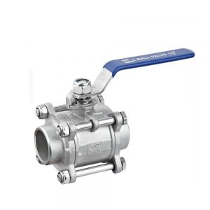 Socket Weld, 3PC Full Port Ball Valve, 1000 WOG, 316 Stainless Steel