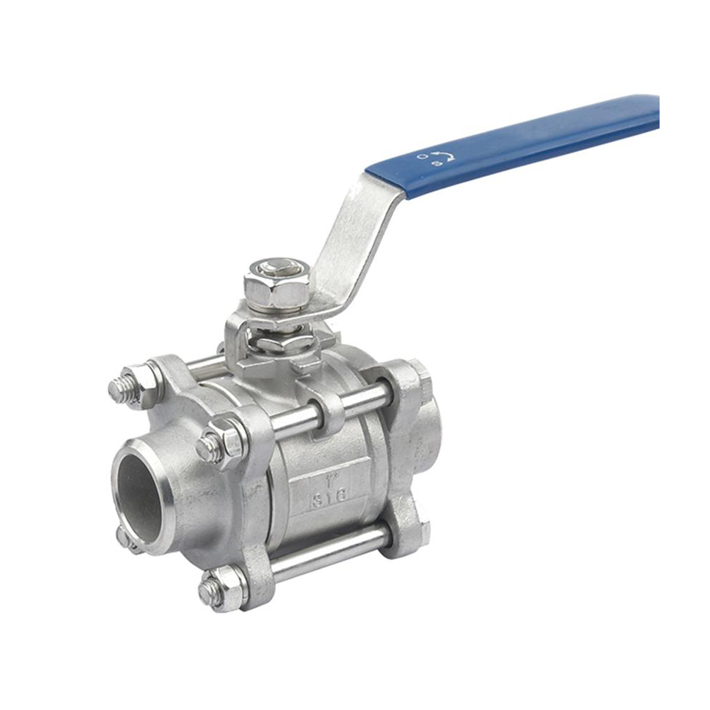 Socket Weld, 3PC Full Port Ball Valve, 1000 WOG, 316 Stainless Steel