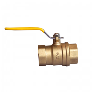 COVNA HK1071B DN25 2 Piece Femal Thread Brass Ball Valve