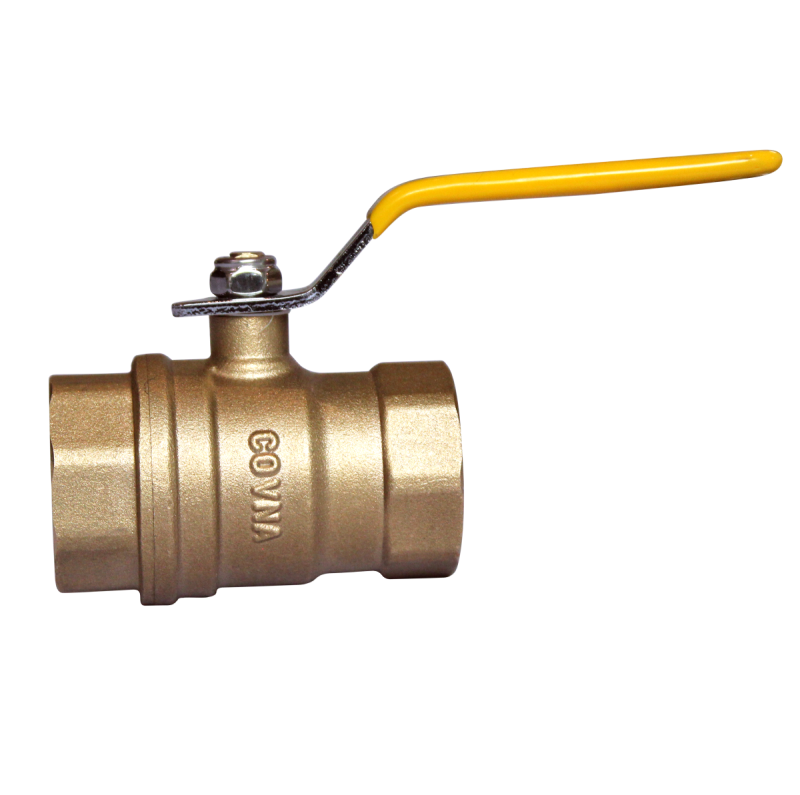 COVNA HK1071B DN25 2 Piece Femal Thread Brass Ball Valve