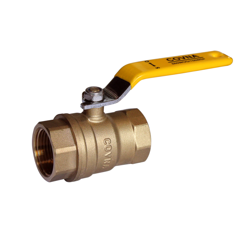 COVNA HK1071B DN25 2 Piece Femal Thread Brass Ball Valve