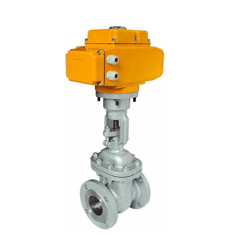 COVNA Cast Steel WCB Motorized Flange Gate Valve