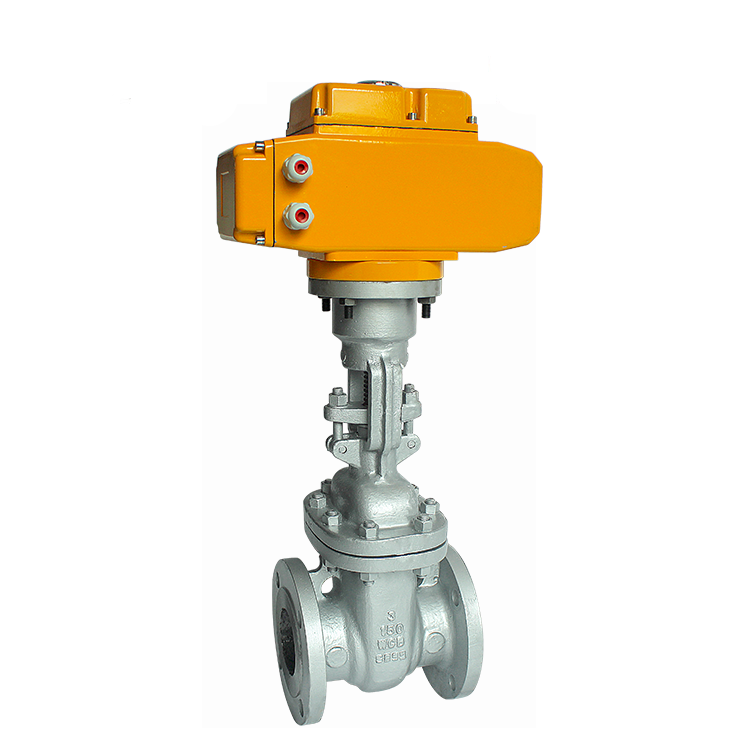 COVNA Cast Steel WCB Motorized Flange Gate Valve