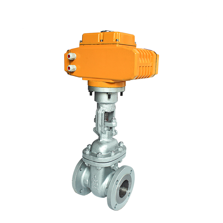 COVNA Cast Steel WCB Motorized Flange Gate Valve