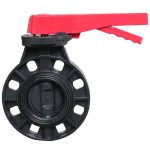 Wafer Type Manual UPVC Butterfly Valve