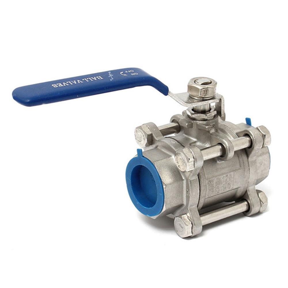 COVNA HK3T 2 Way 3 Piece SS Female Thread Ball Valve