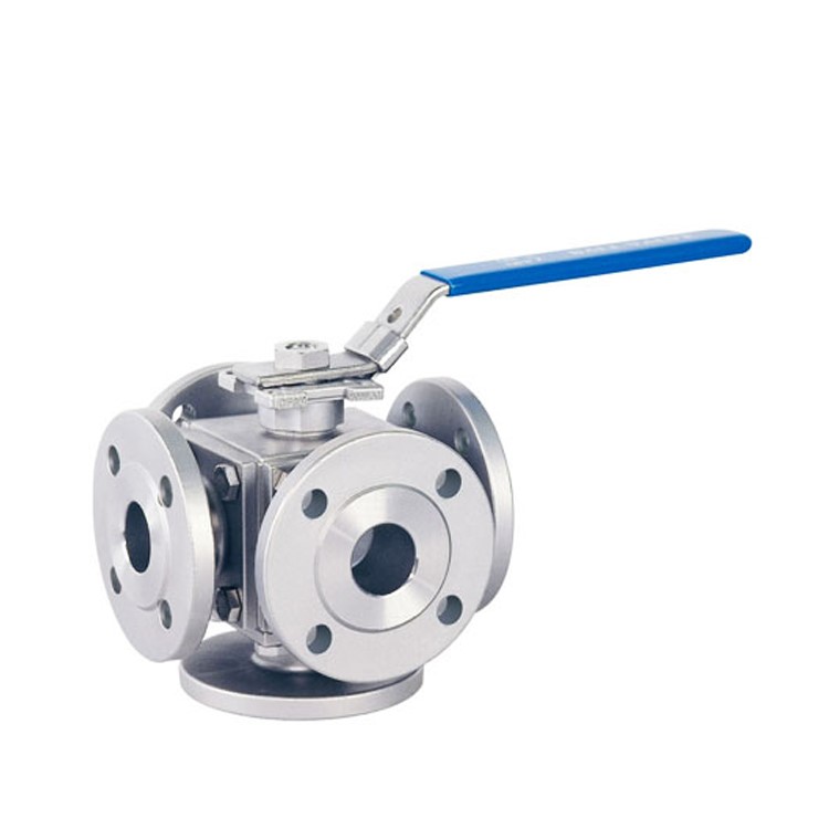 COVNA 5 or 4-Way Ball Valve Class 150 Floating Ball Flanged