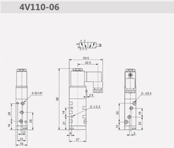 pneumatic solenoid valve