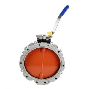 COVNA Aluminum Alloy Powder Cement Butterfly Valve