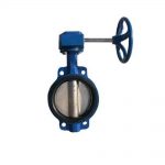 COVNA Manual Operated Cast Iron Gear Worm Butterfly Valve