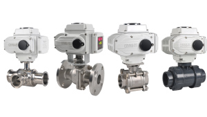 True Union/ Thread/ Flanged/ Tri-clamp Electric Ball Valves