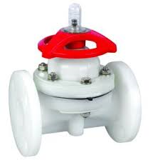 Flange Connection Plastic PVC UPVC PVDF Diaphragm Valve