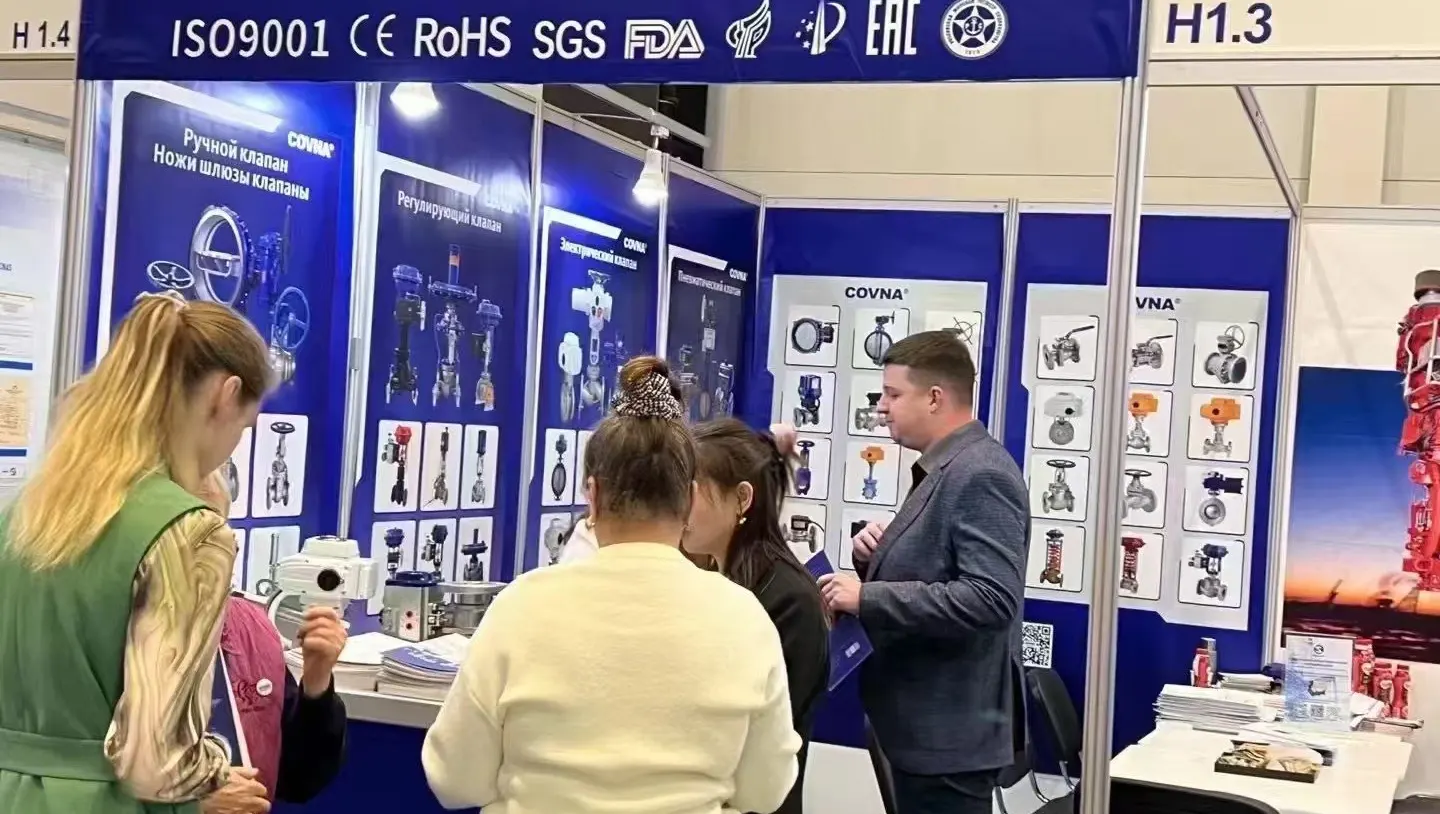 COVNA participated in the ROS GAS Expo in St. Petersburg