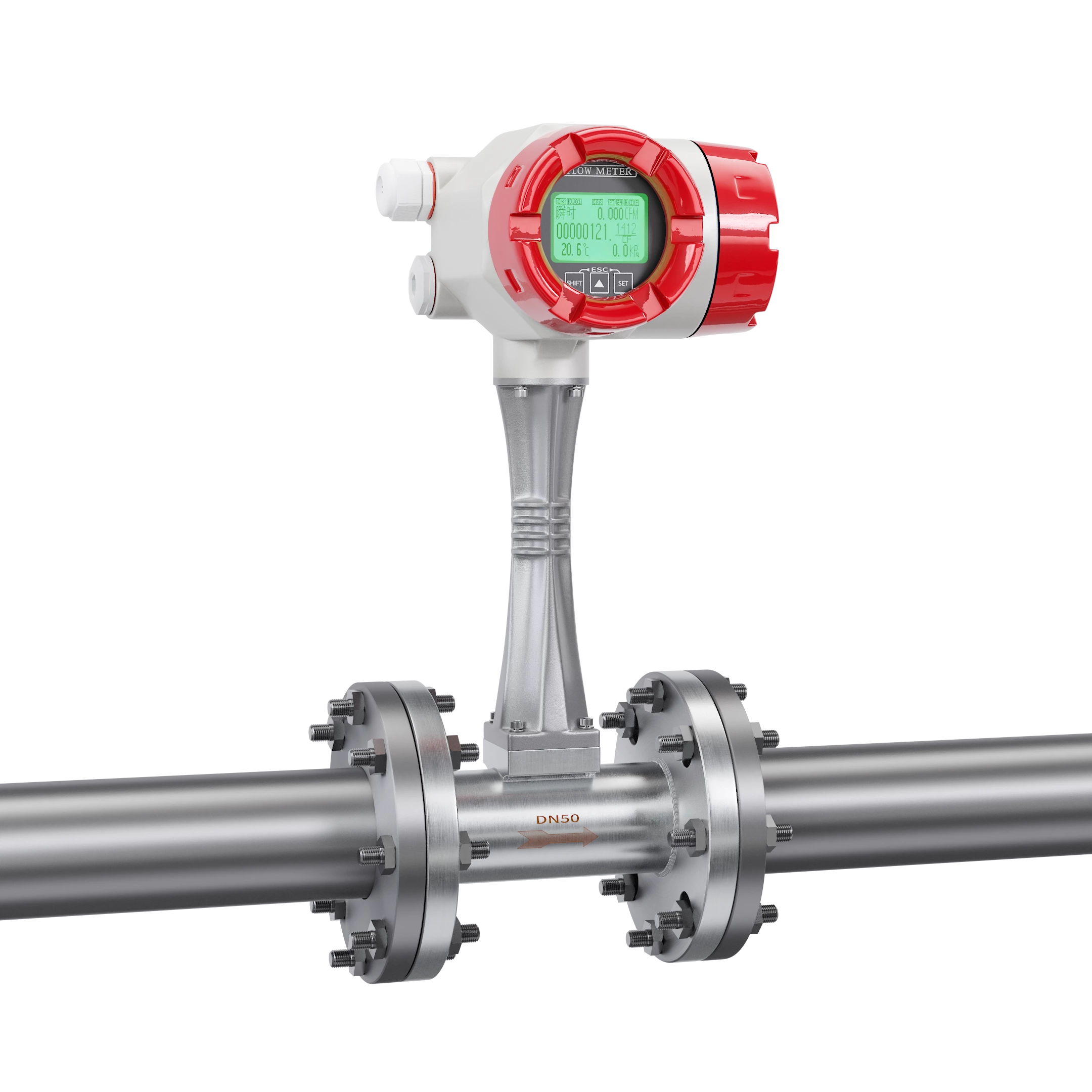 COVNA LUGB-C Intelligent anti-vibration vortex flowmeter