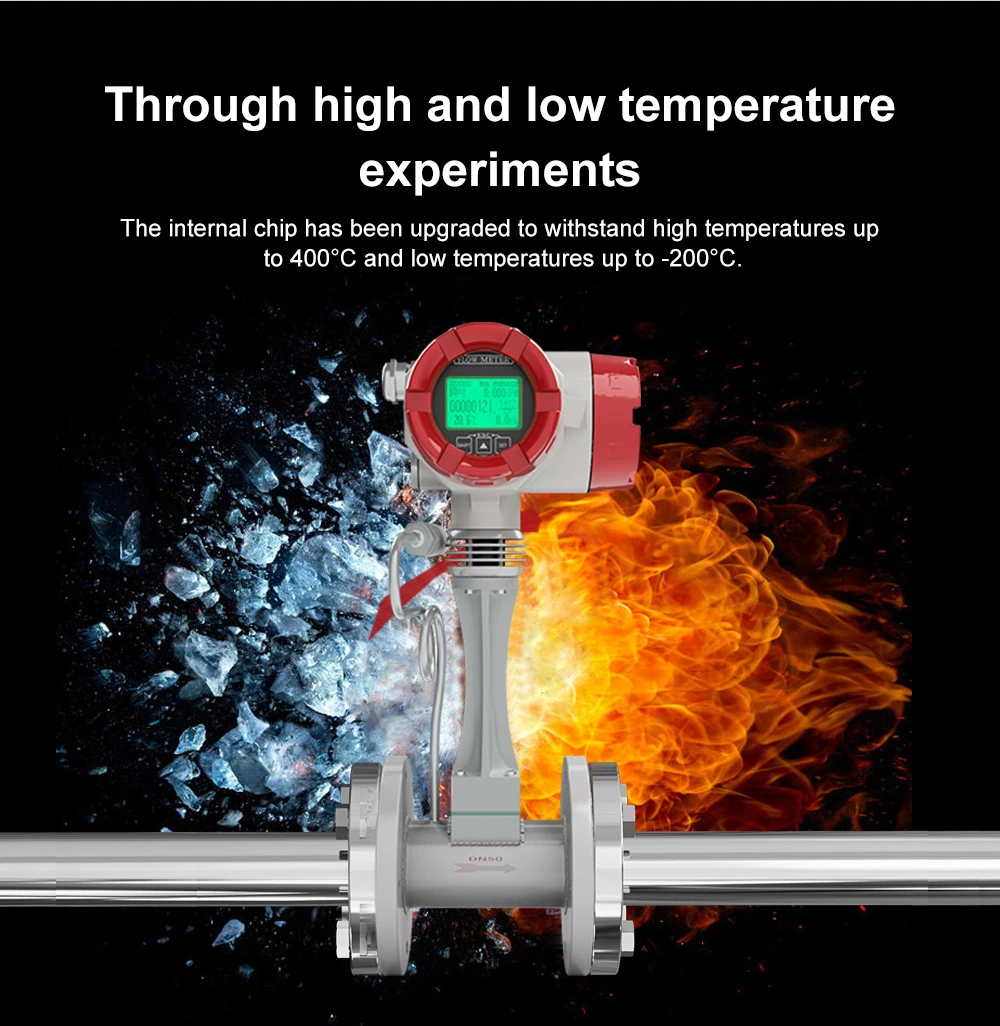 COVNA LUGB-C Intelligent anti-vibration vortex flowmeter