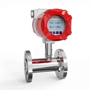 COVNA LWGY Turbine flowmeter flange connection