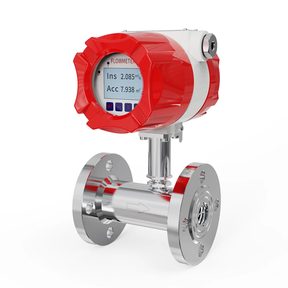 COVNA LWGY Turbine flowmeter flange connection