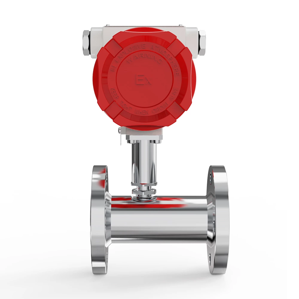 COVNA LWGY Turbine flowmeter flange connection