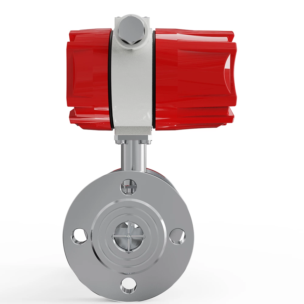 COVNA LWGY Turbine flowmeter flange connection